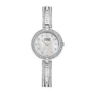 Badgley Mischka Mother of Pearl Bracelet Watch